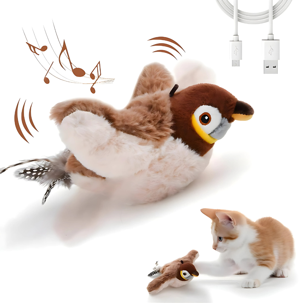Chirping Bird Cat Toy