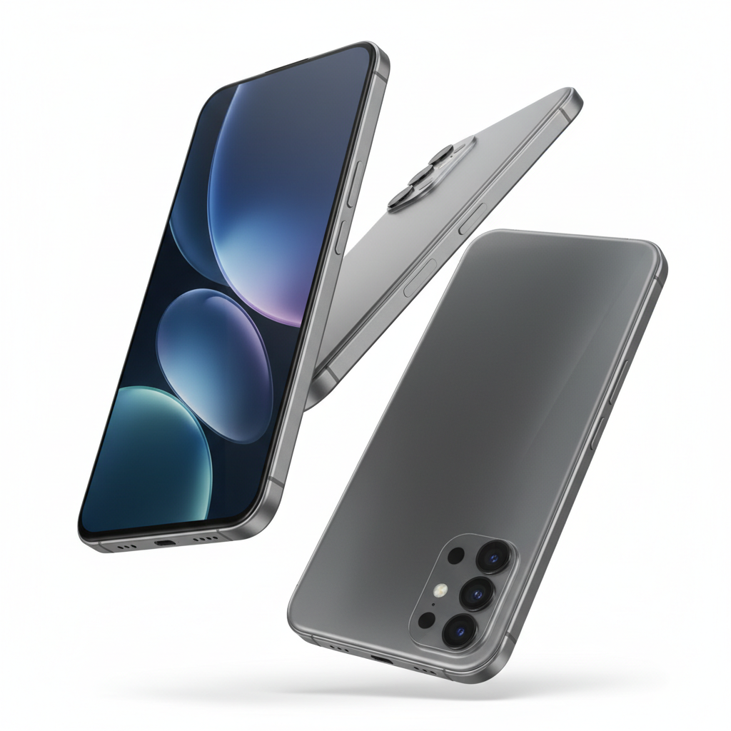 Premium Smartphone - Modern mobile device with sleek design